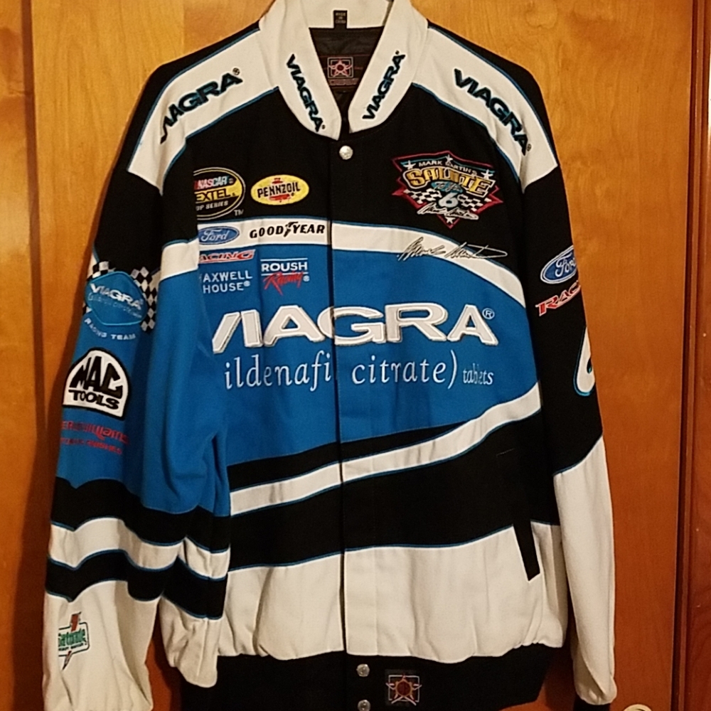 Men's genuine NASCAR Mark Martin jacket